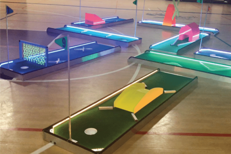 Portable 9 Hole Mini Golf Portable 9 Hole Mini Golf
